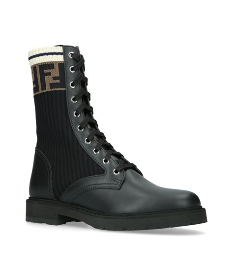 fendi black ebay|fendi black boots.